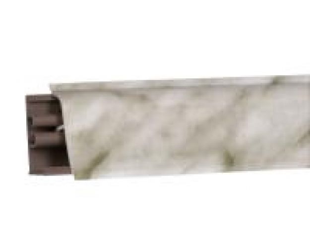 Плинтус LB-38, L=3000мм, мрамор карарра Плинтус LB-38, L=3000мм, мрамор карарра