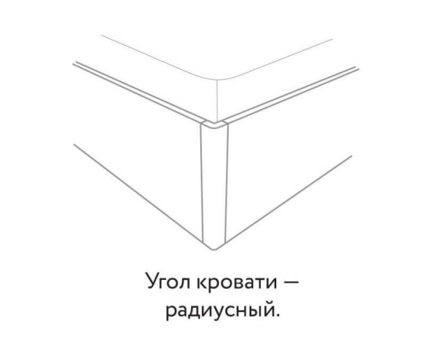 Кровать с ортопедом 1200 Милана гаскон пайн / белый лофт